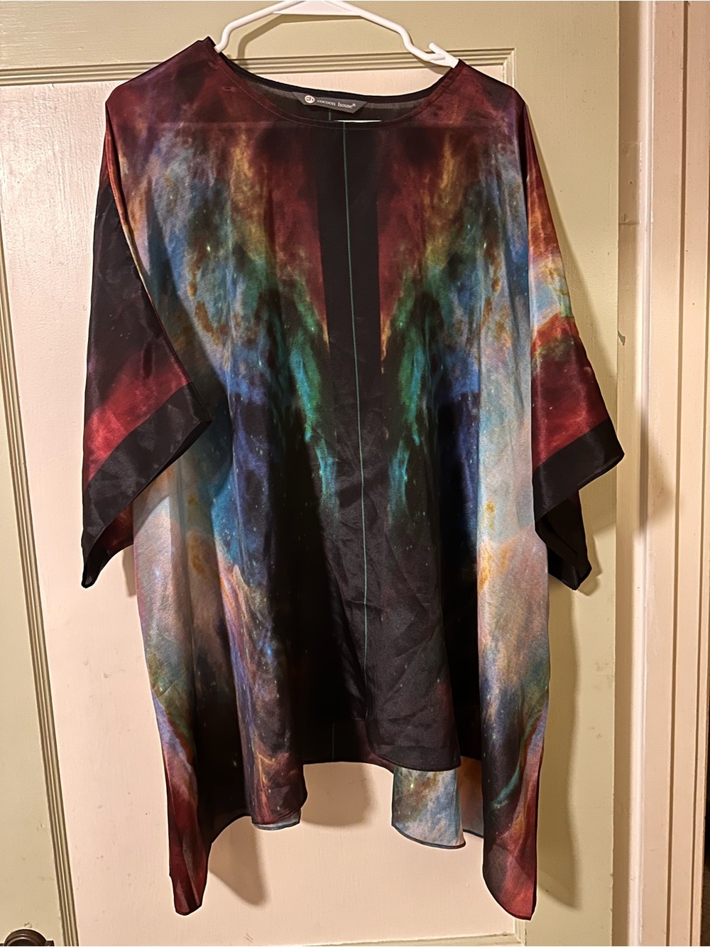 Cocoon House Women's 100% Silk Tunic Top